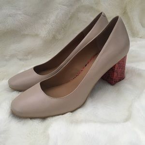 Calvin Klein "Cirilla" block heel pump, size 7